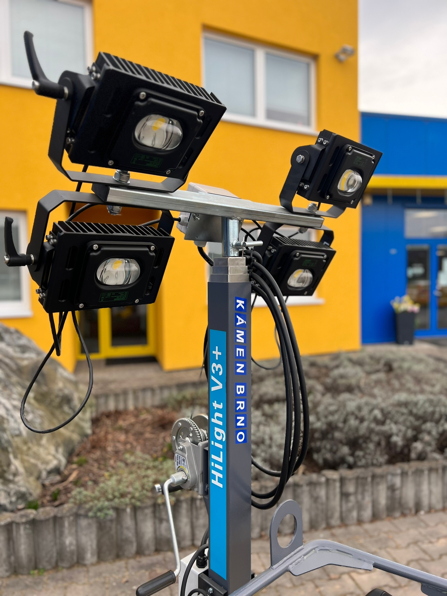 HiLight V3+ osvětlovací stožár Atlas Copco