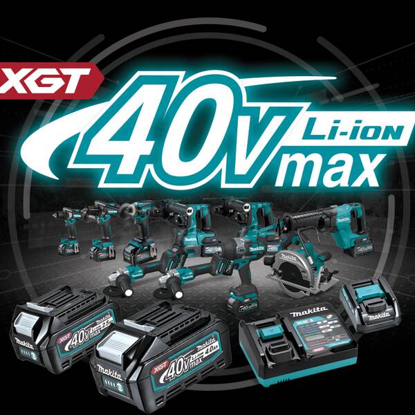 Nové stroje Makita XGT Li-ion 40V