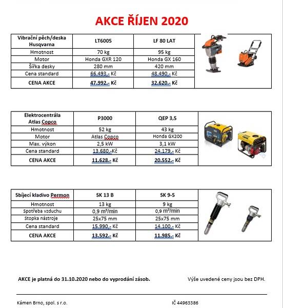 Akce říjen 2020