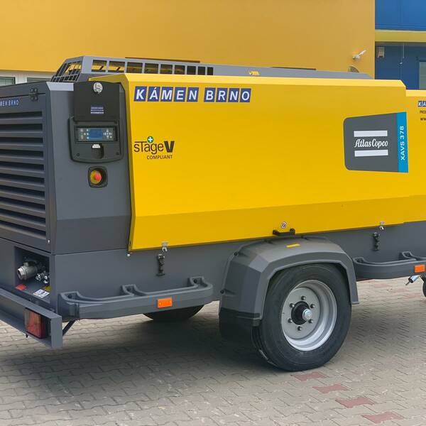 Kompresor XAVS 378 Atlas Copco