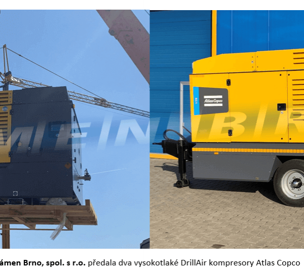 DrillAir kompresory Atlas Copco
